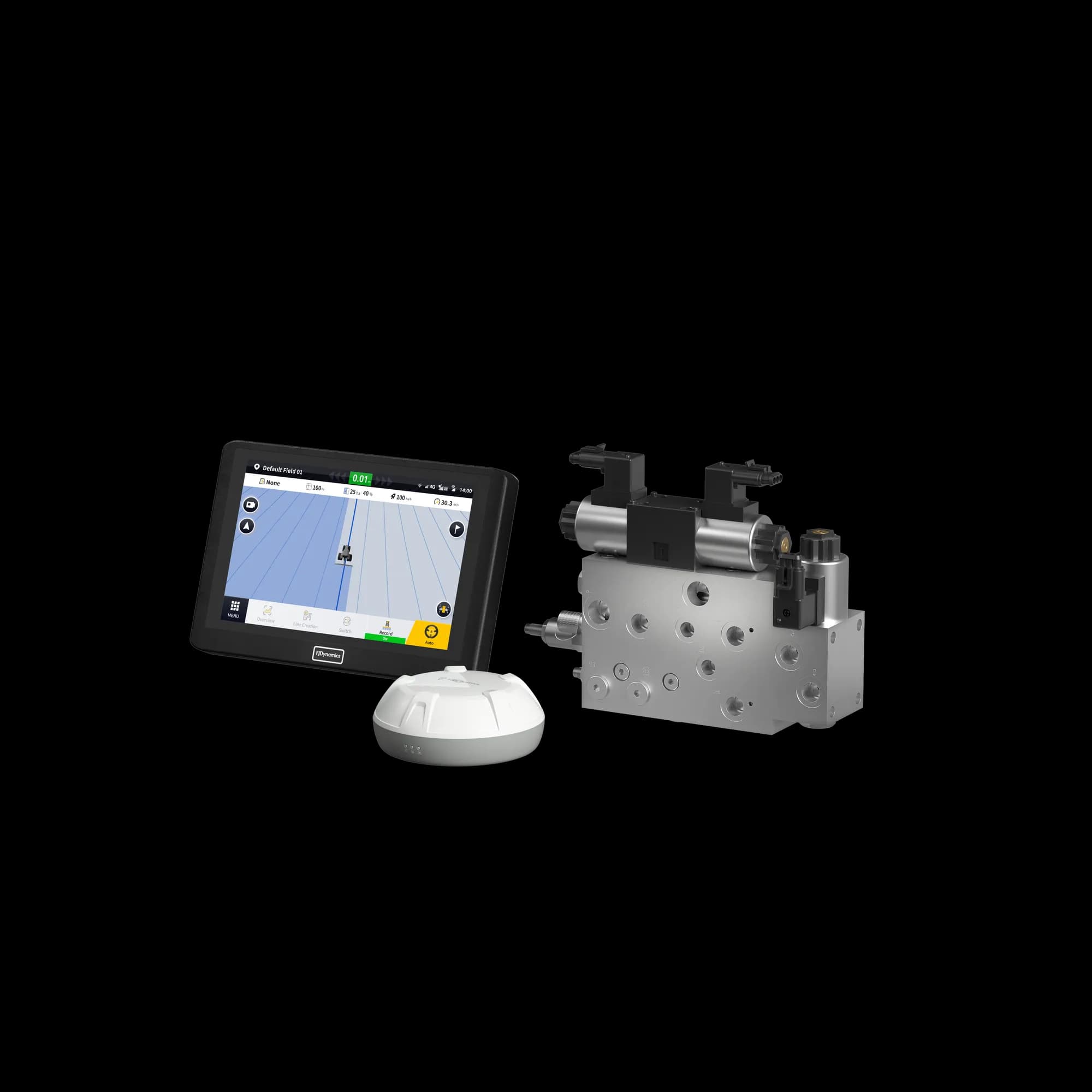 FJD AH2/AH2 Max Hydraulic Autosteering view 2