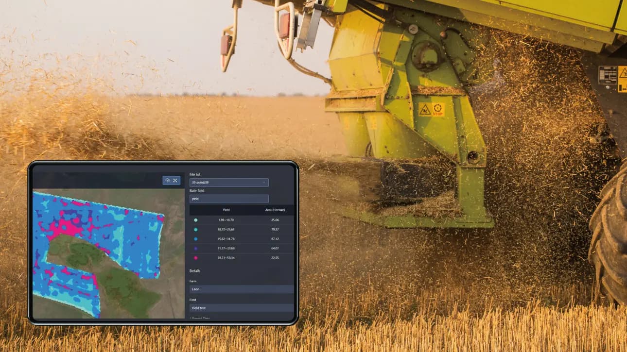 FJD AYM Yield Monitoring Solution view 2