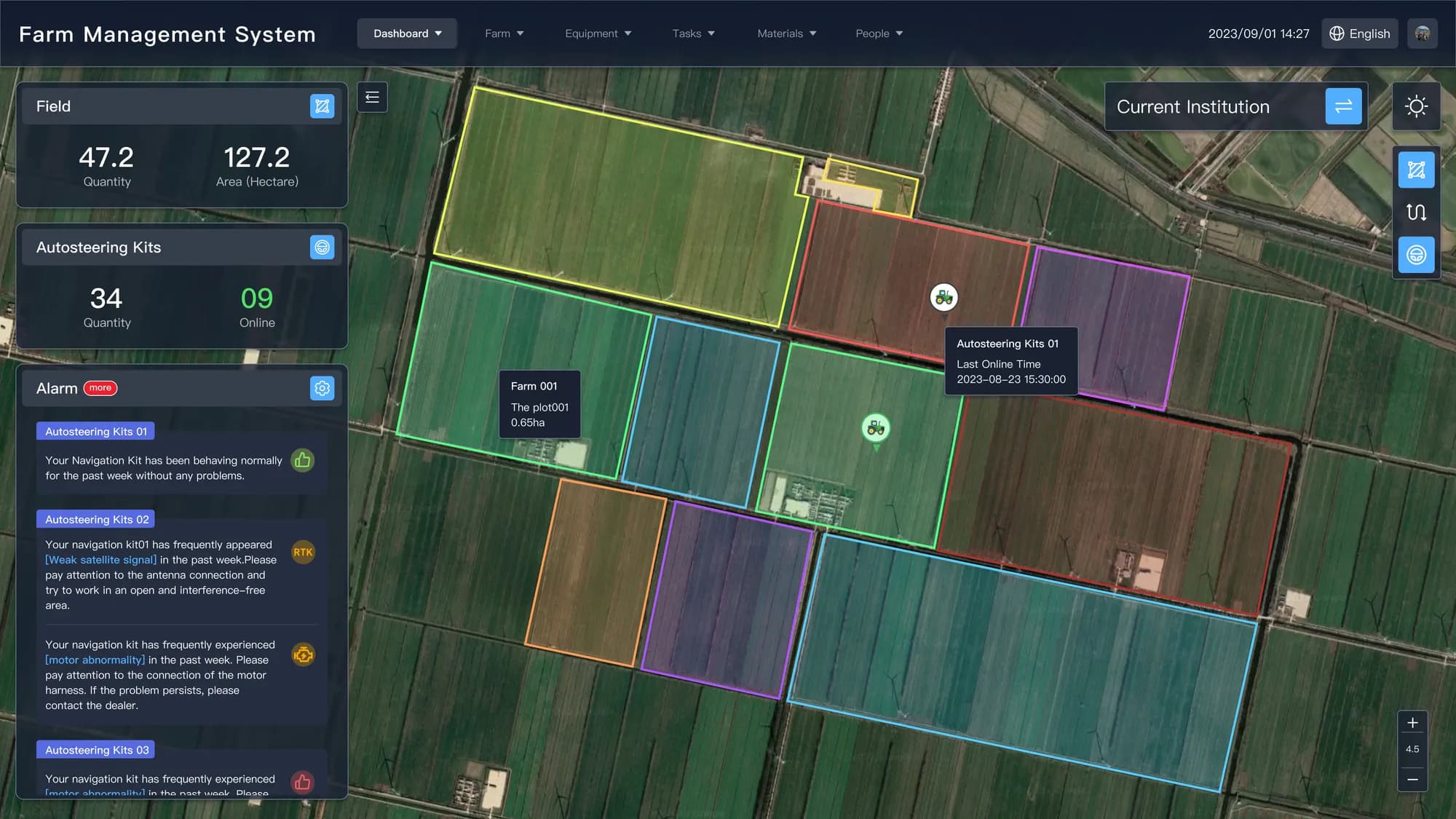FieldFusion Farm Management System view 2