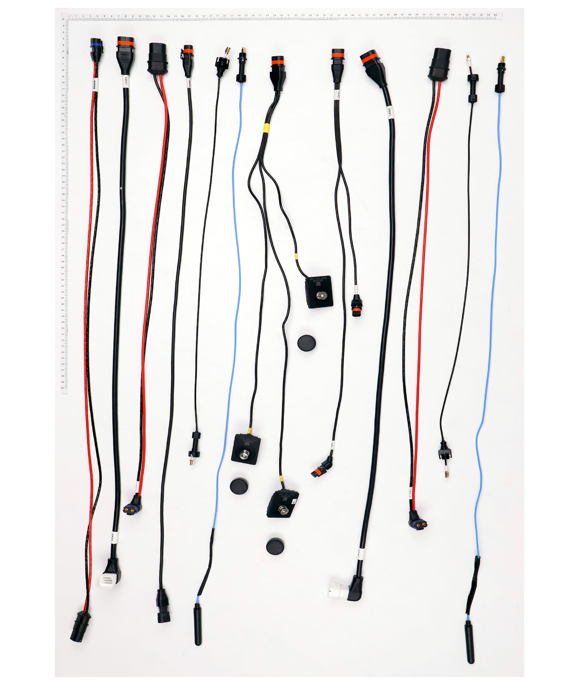 T25P Cables exploded parts diagram