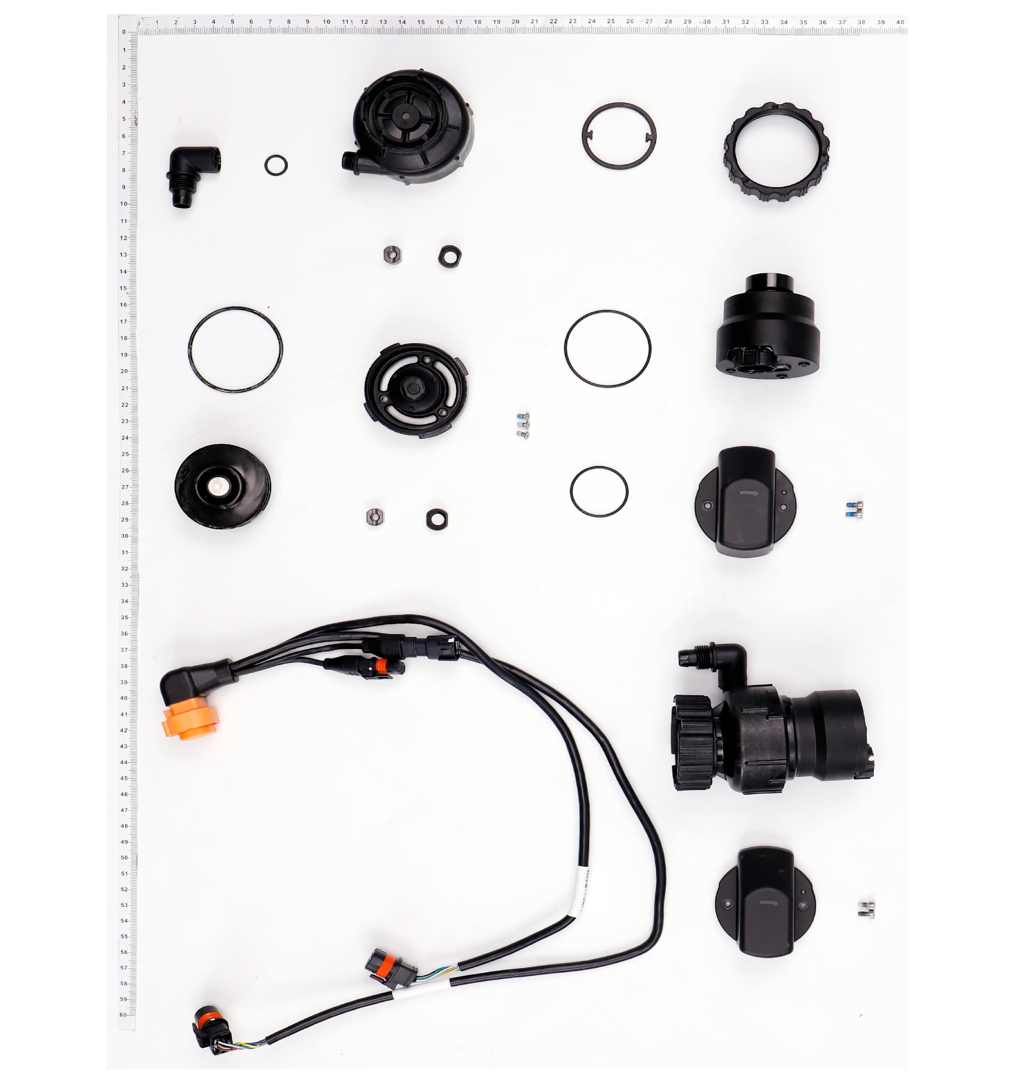 T25P Impeller Pump exploded parts diagram