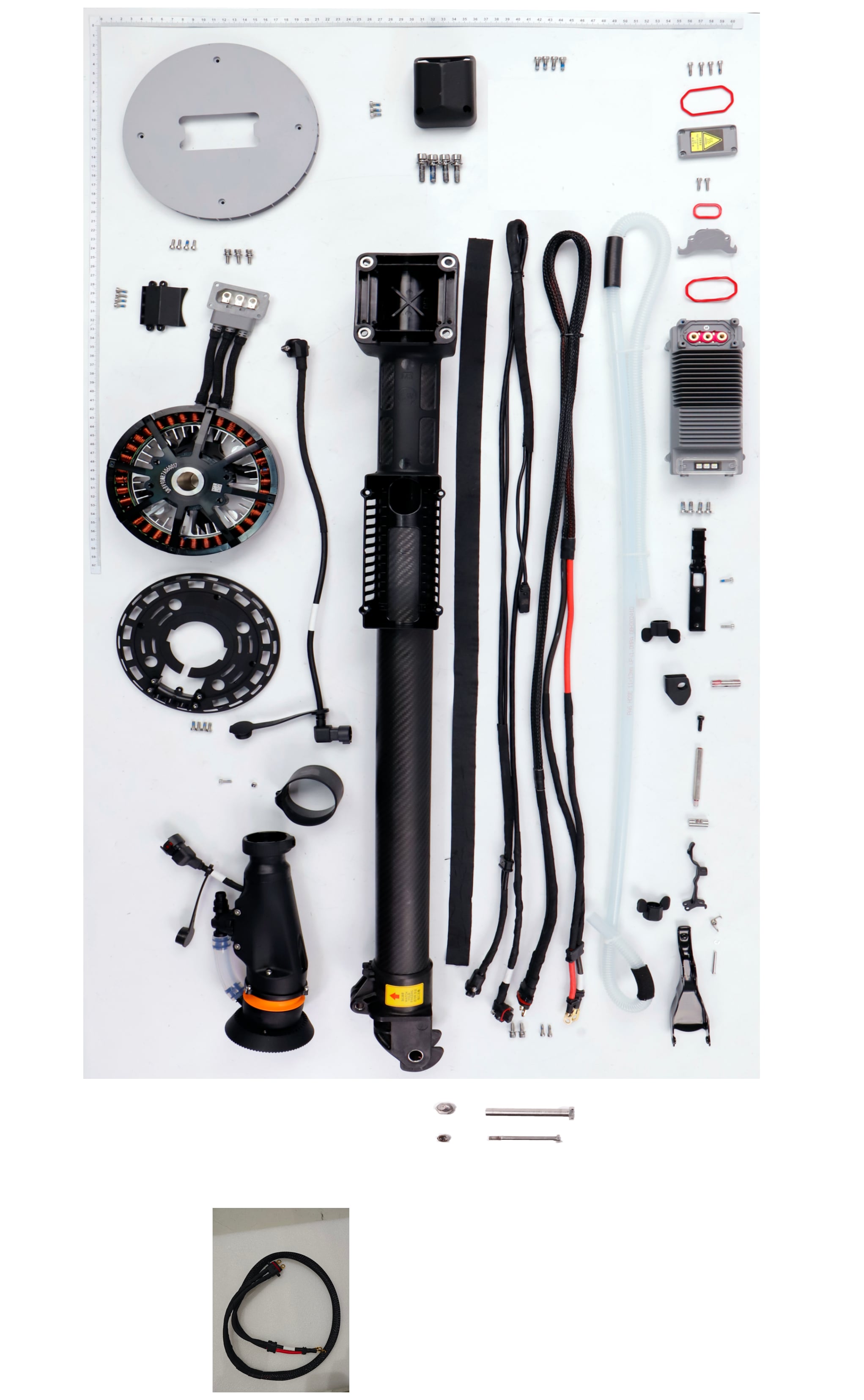 T70P Arm 3 exploded parts diagram
