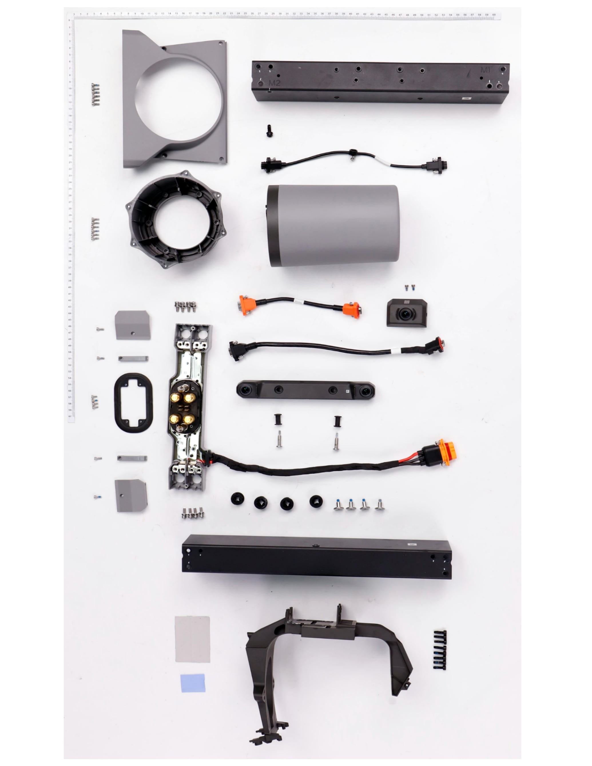 T70P Front Frame 2 exploded parts diagram