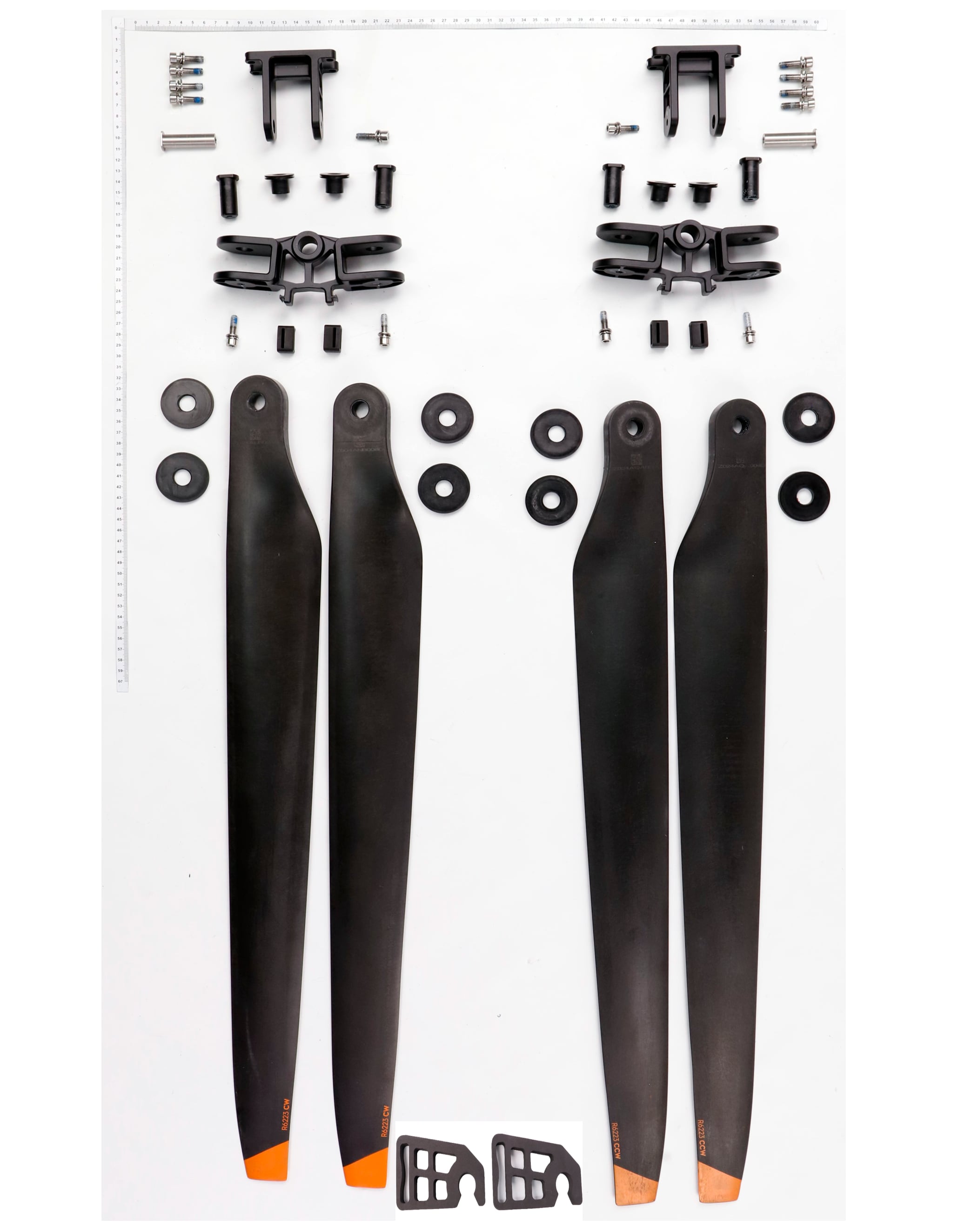 T70P Propellers exploded parts diagram