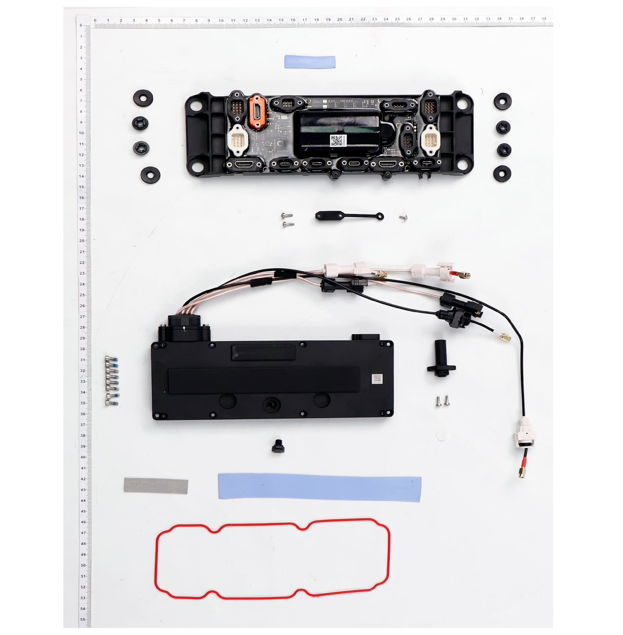T100 Cable Distribution Board exploded parts diagram