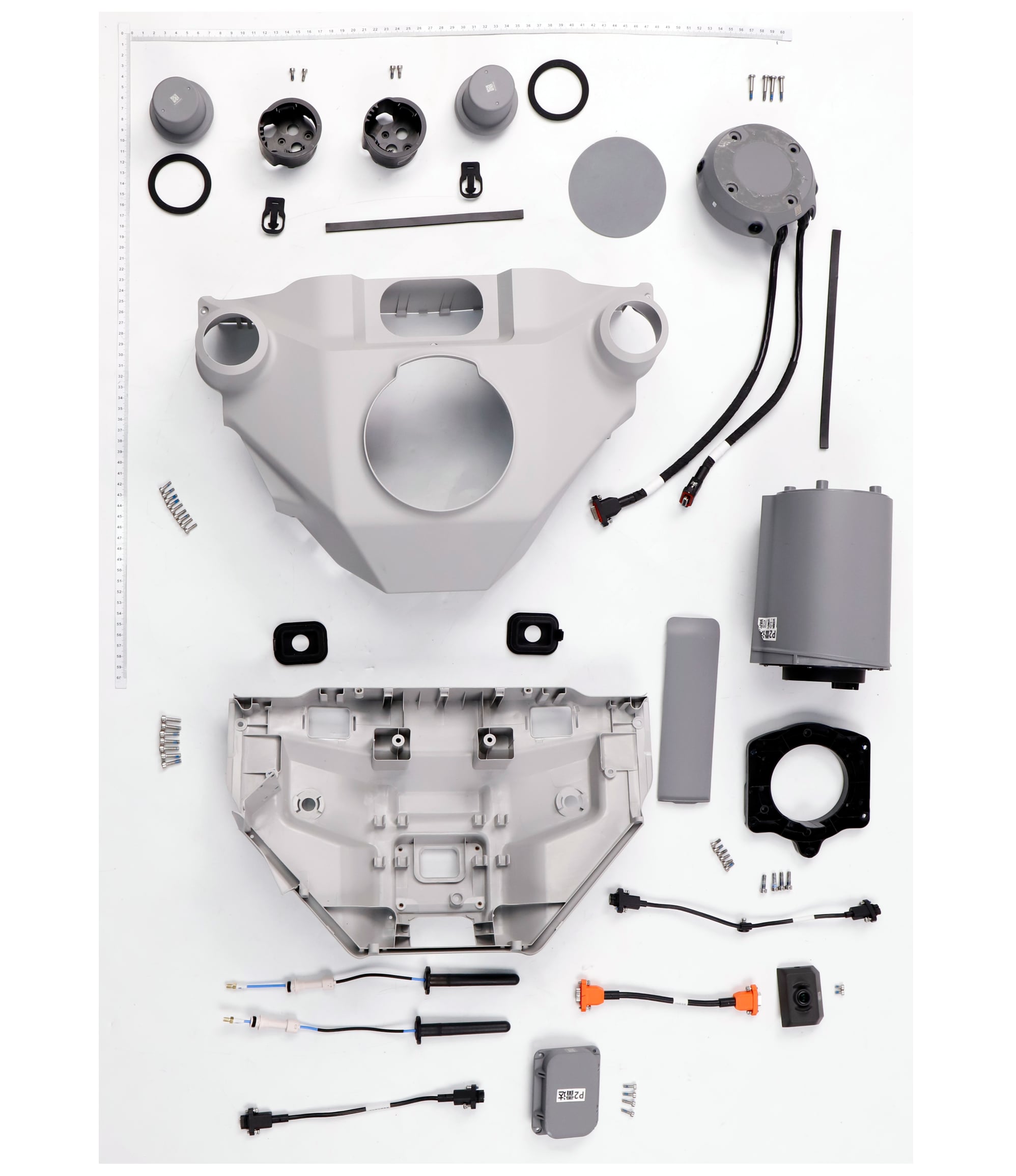 T100 Front Frame (2) exploded parts diagram