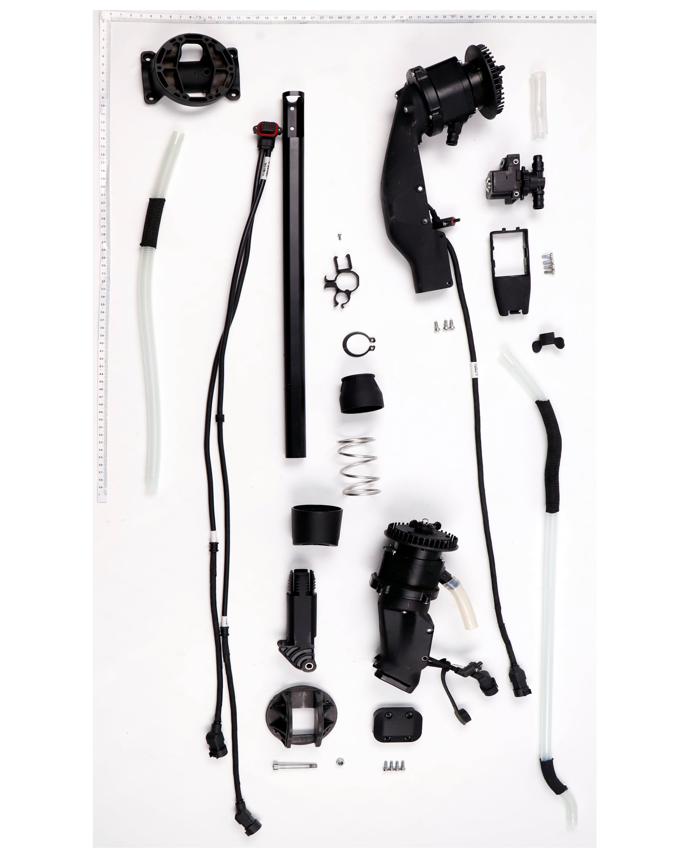 T100 Mist Kit Mist Spray Boom exploded parts diagram