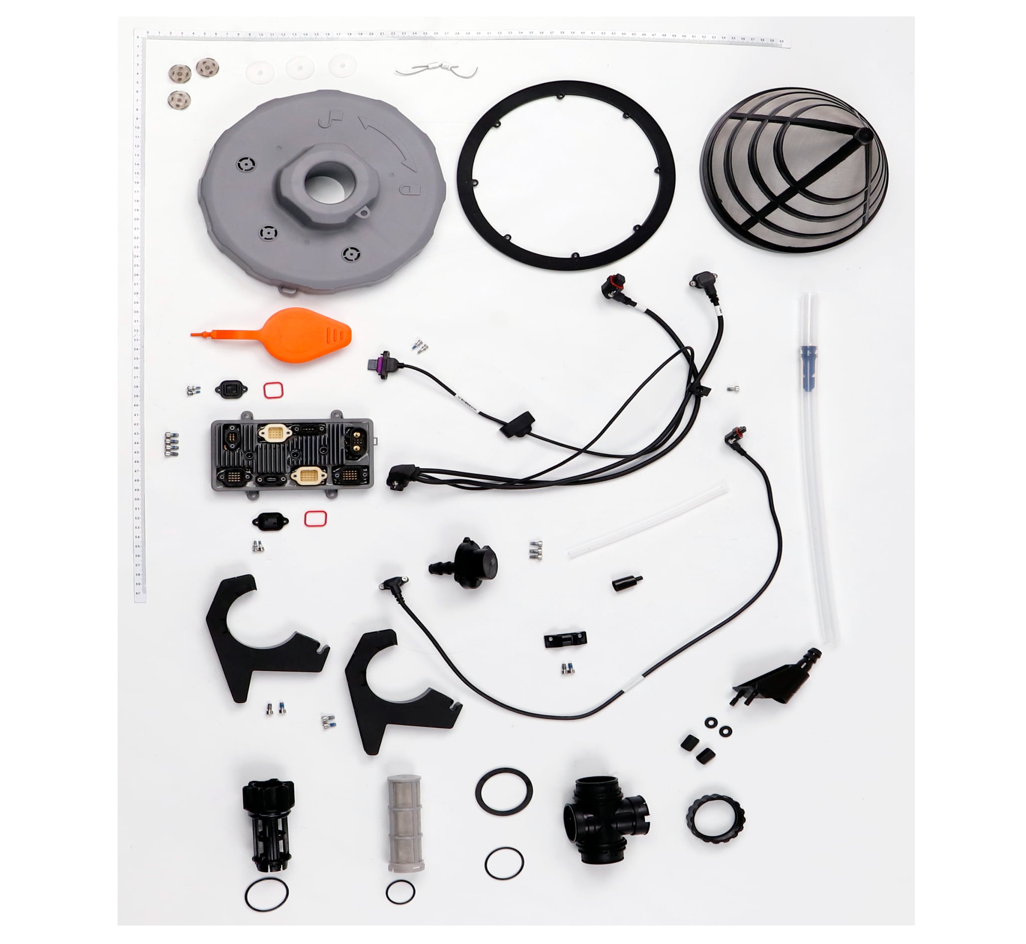 T100 Tank (2) exploded parts diagram