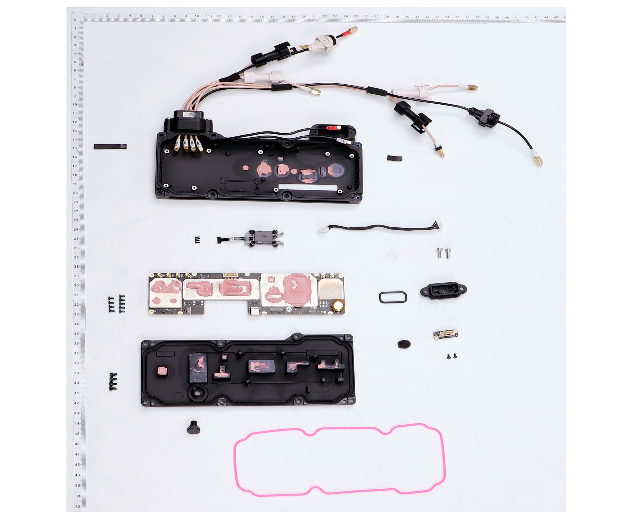 T25P Aerial Electronics Module exploded parts diagram