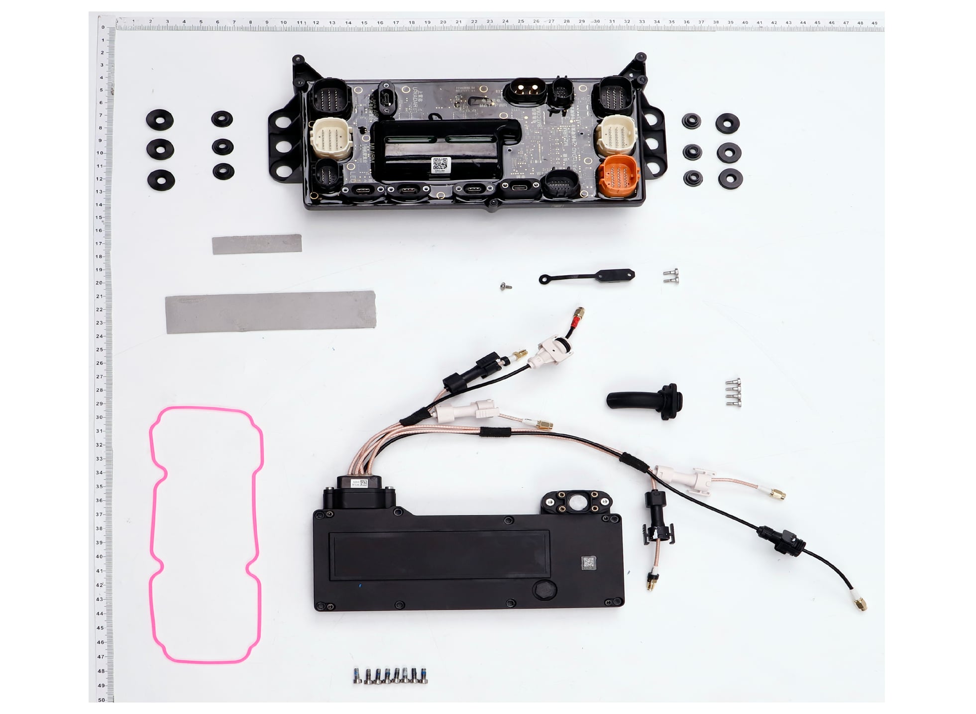 T25P Cable Distribution Board exploded parts diagram