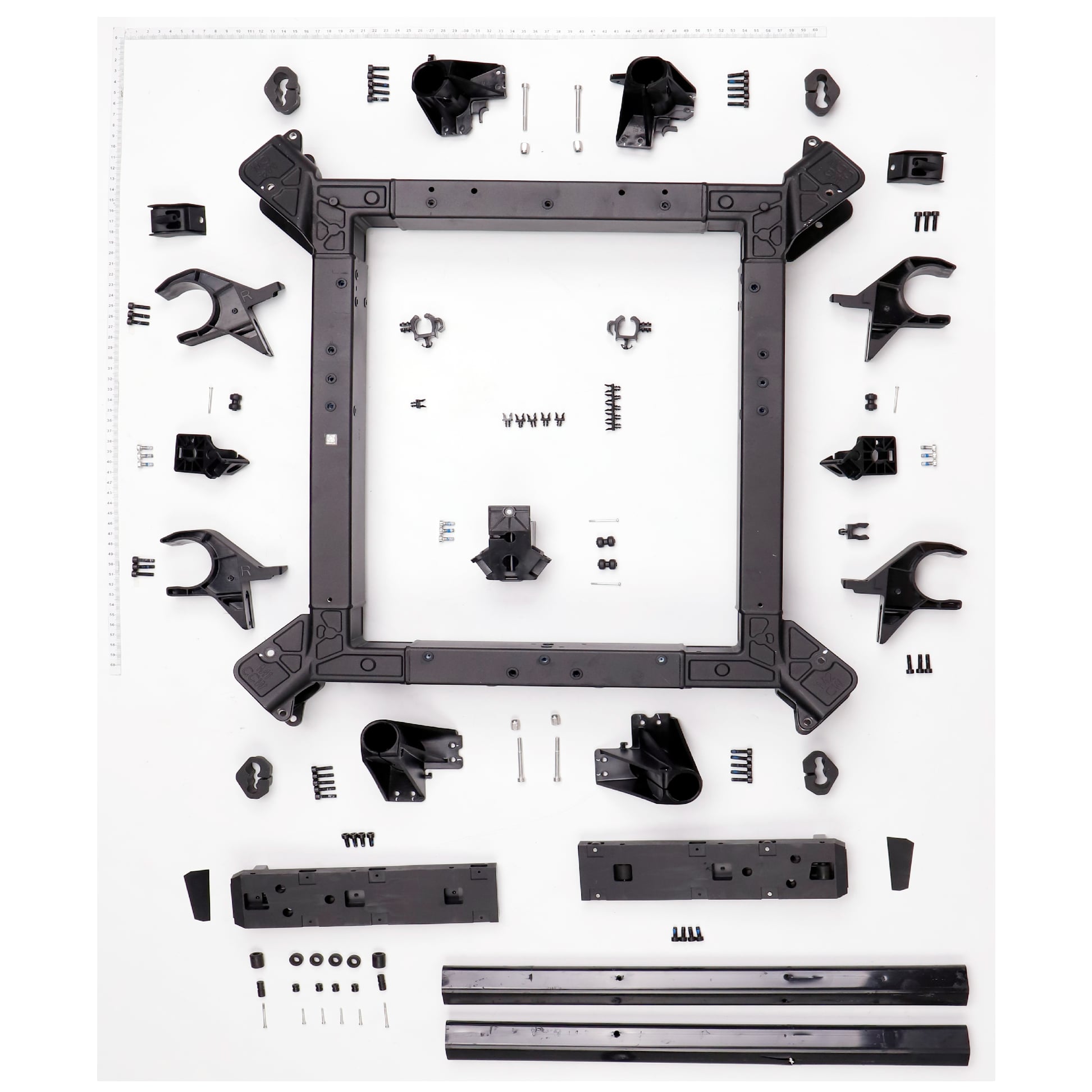 T25P Middle Frame exploded parts diagram