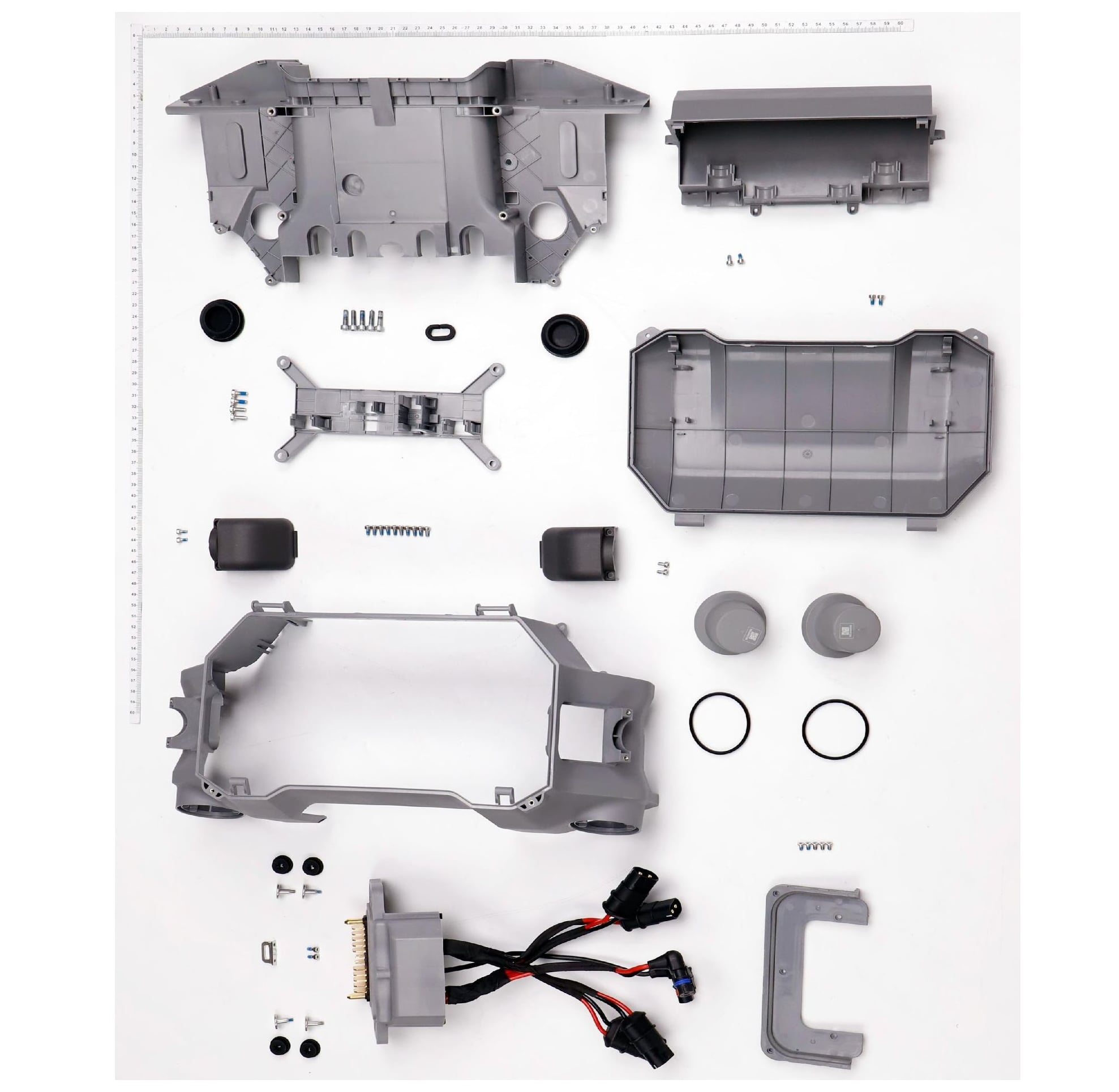 T25P Rear Frame exploded parts diagram