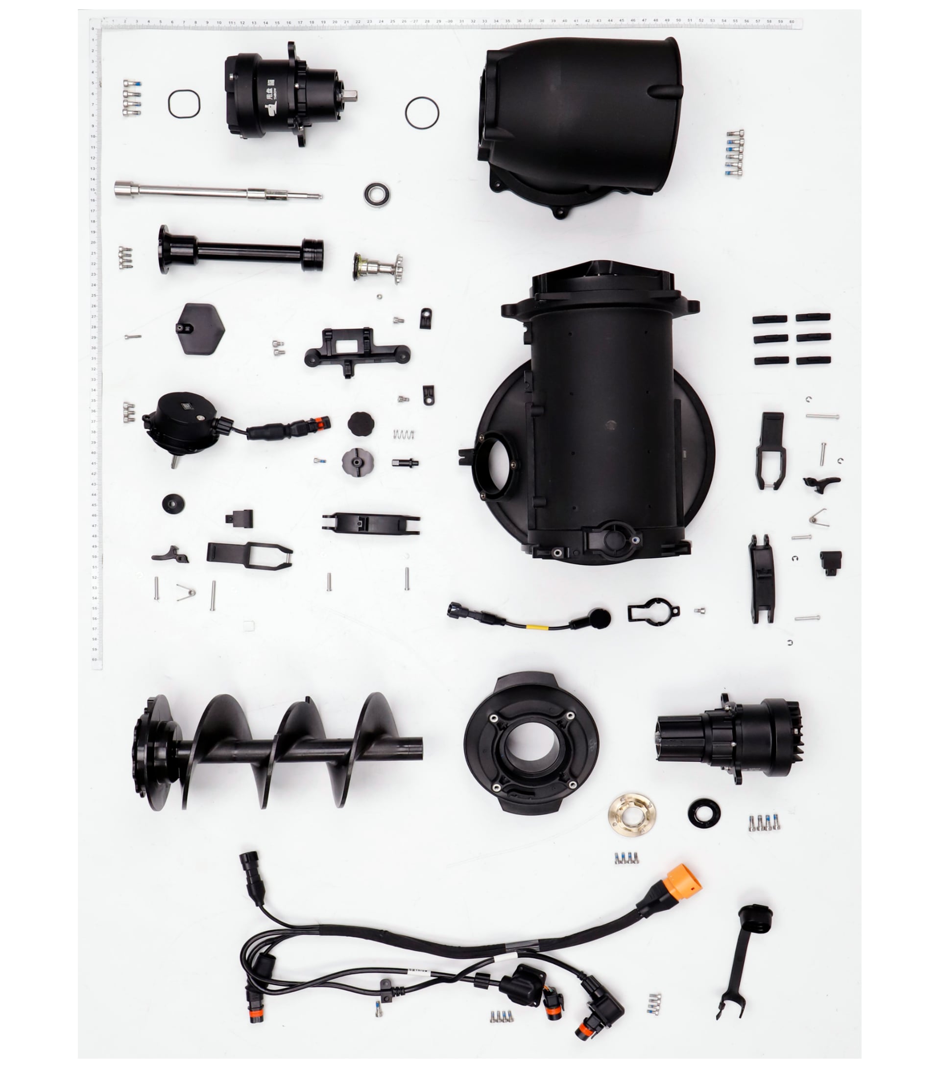 T25P Spreader 1 exploded parts diagram