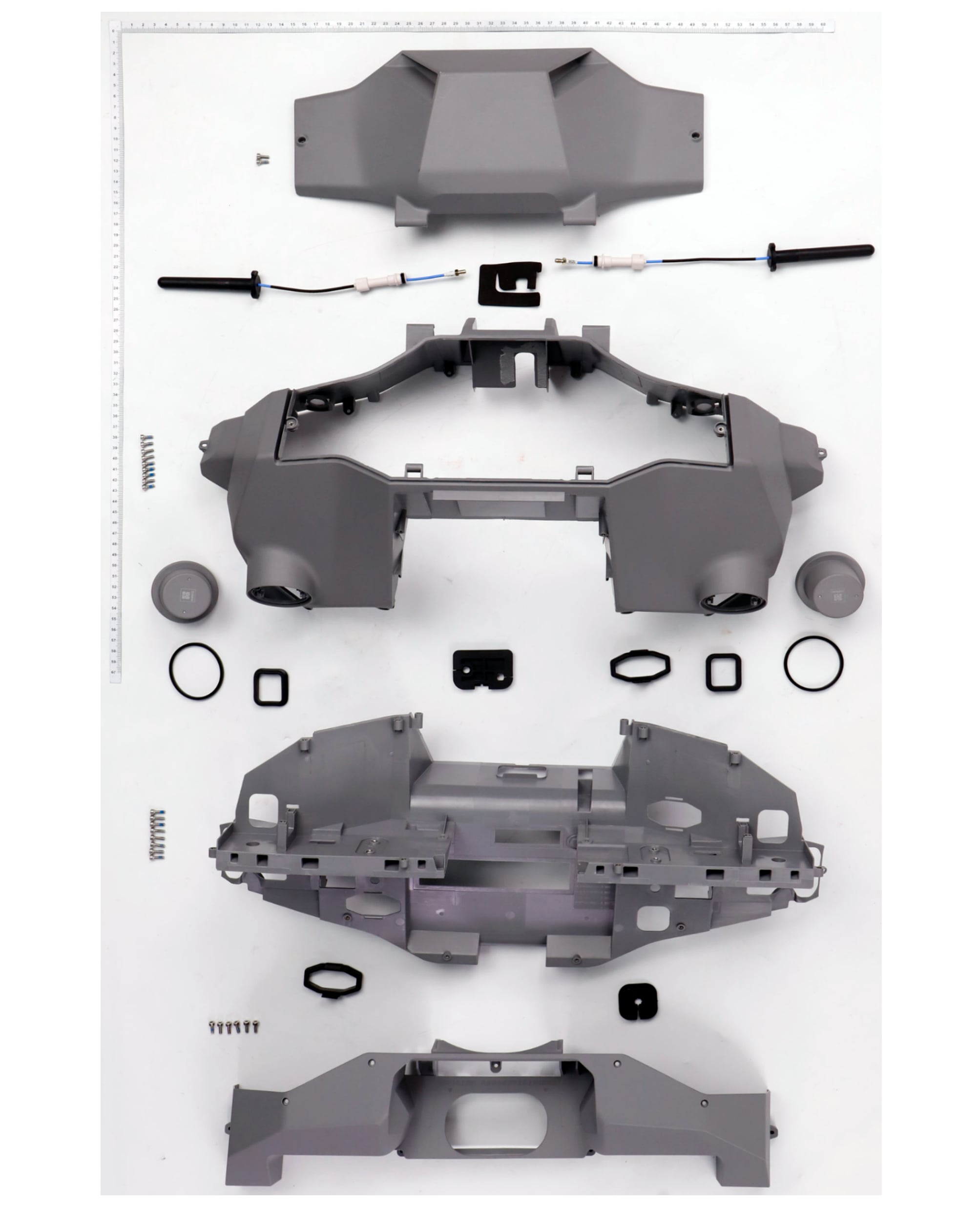T70P Front Frame 1 exploded parts diagram