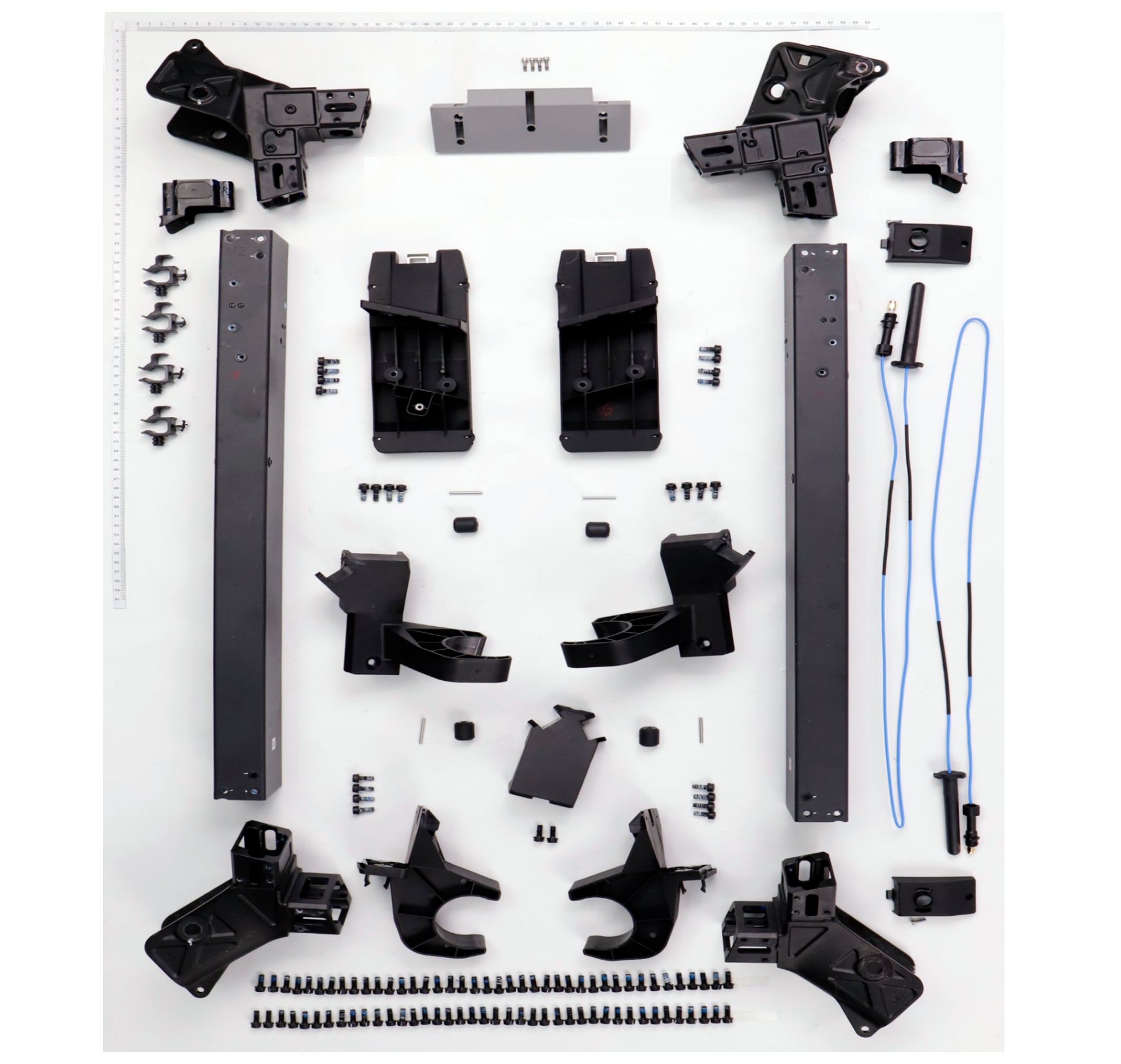 T70P Middle Frame exploded parts diagram