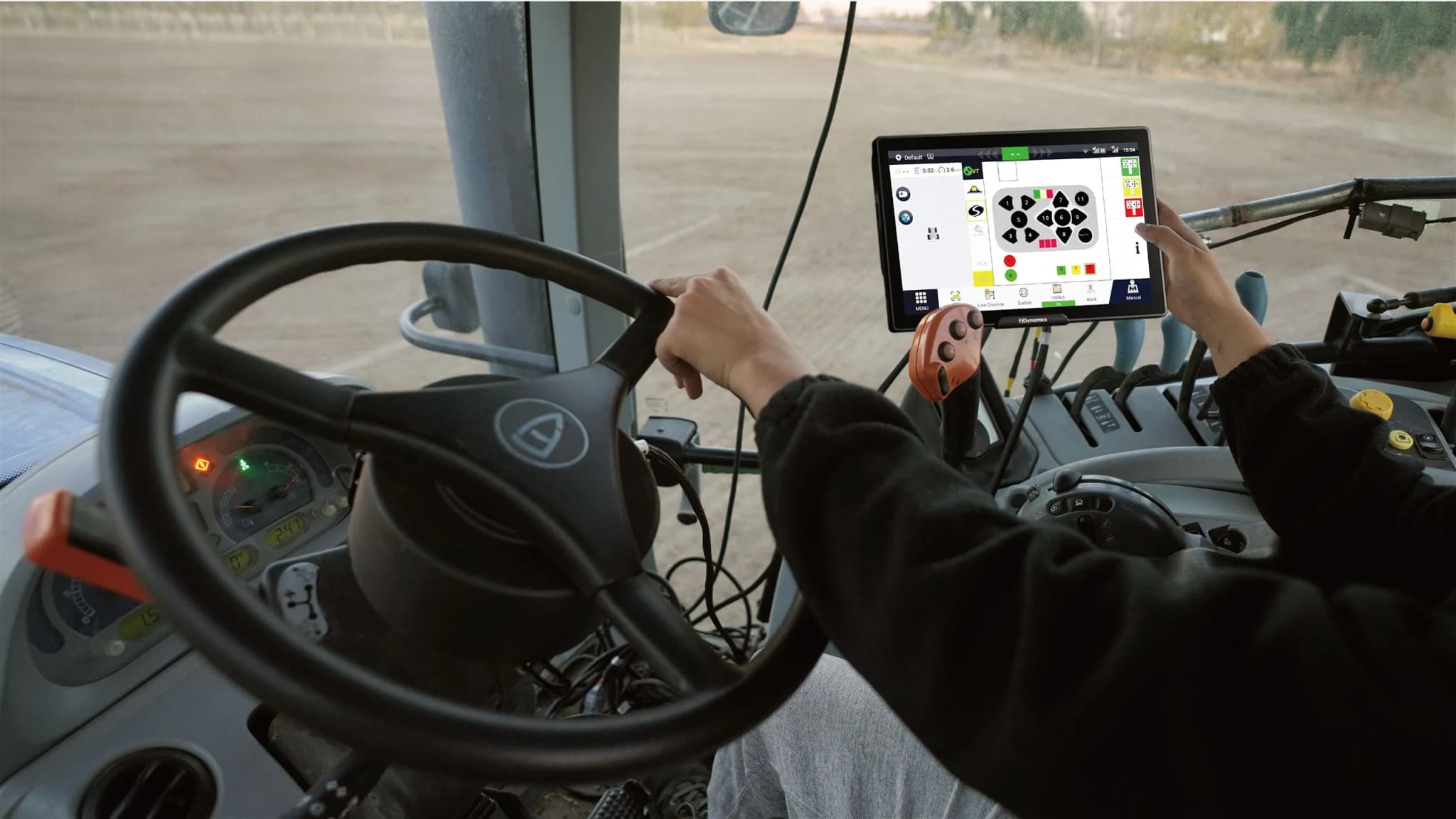 FJD AT2 Max Auto Steer System in the field