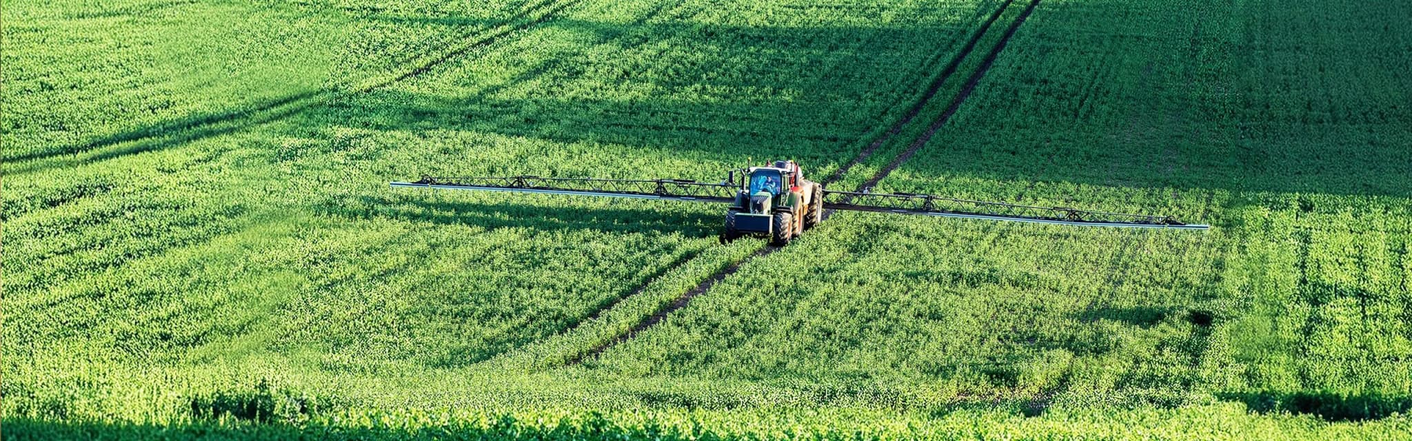FJD ATS Precision Spray Autosteering System in the field