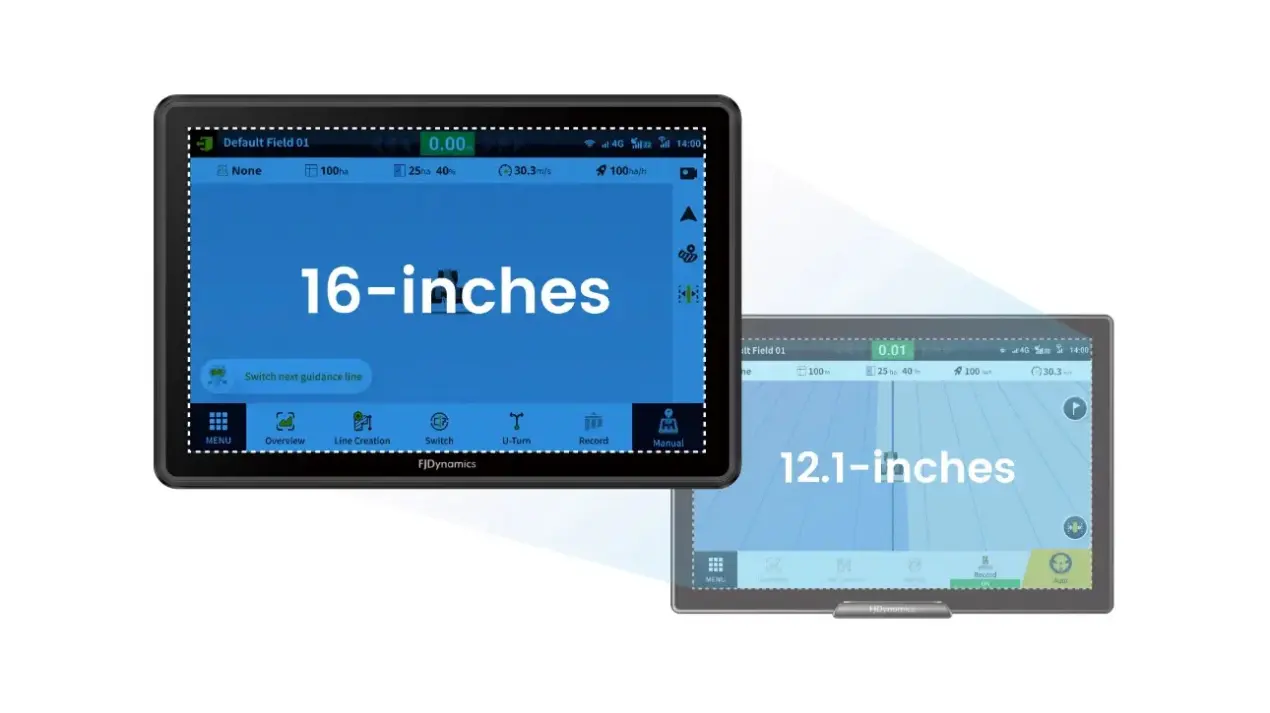 FJD AT2 Ultra 16-inch display