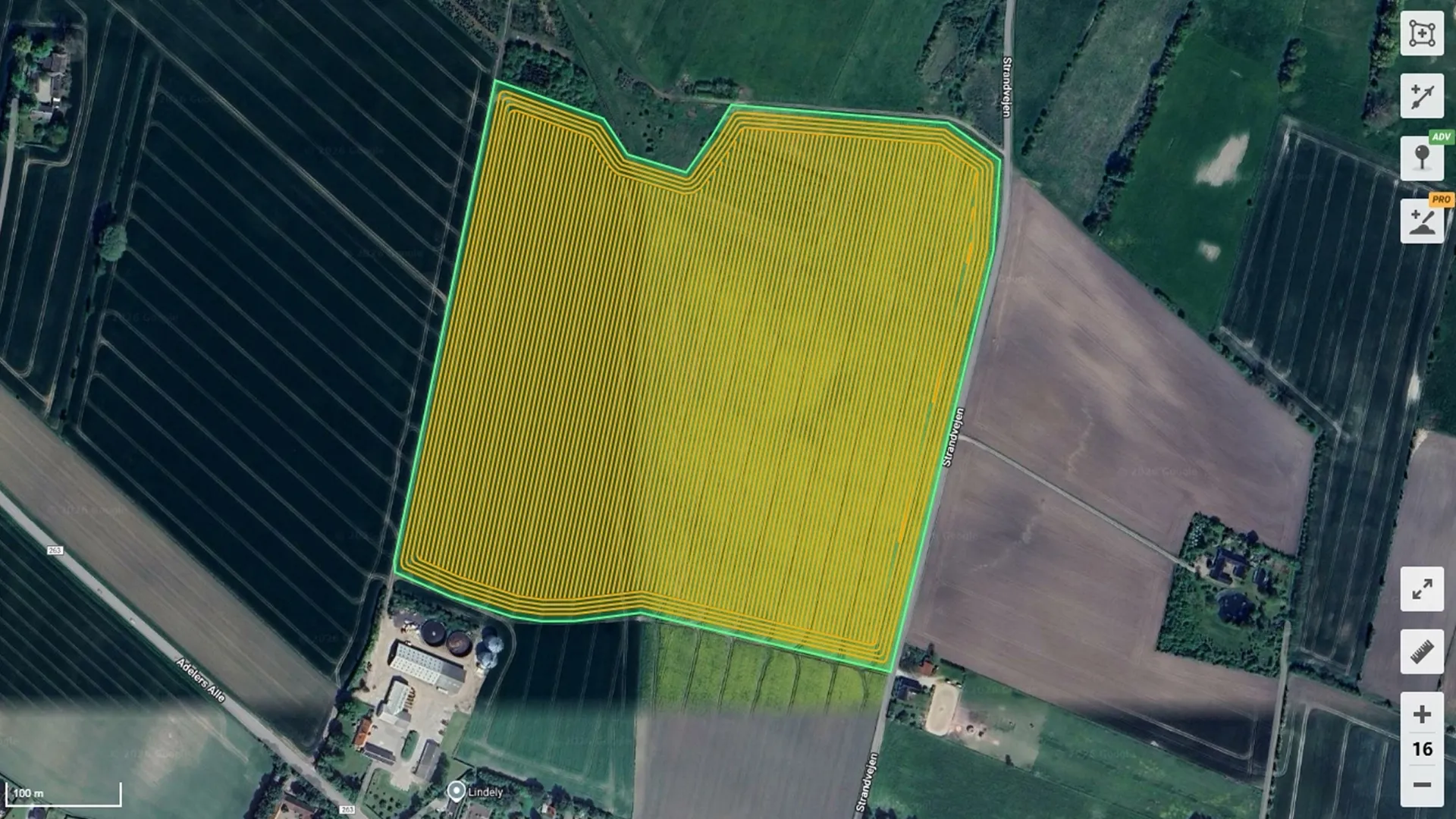 FieldFusion optimised route planning