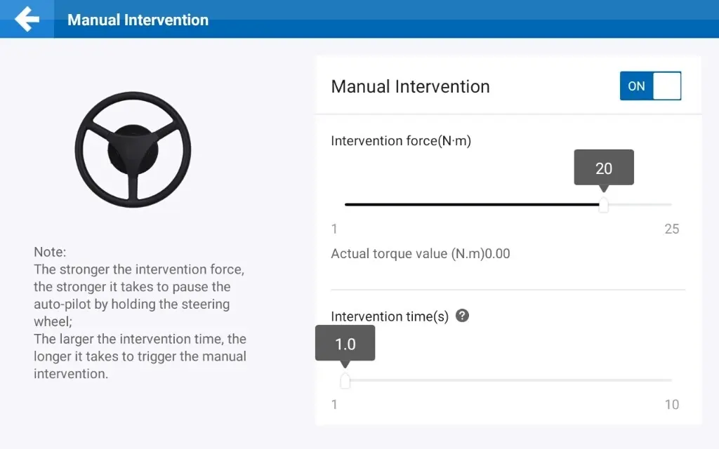 FJD AT2 Lite manual intervention