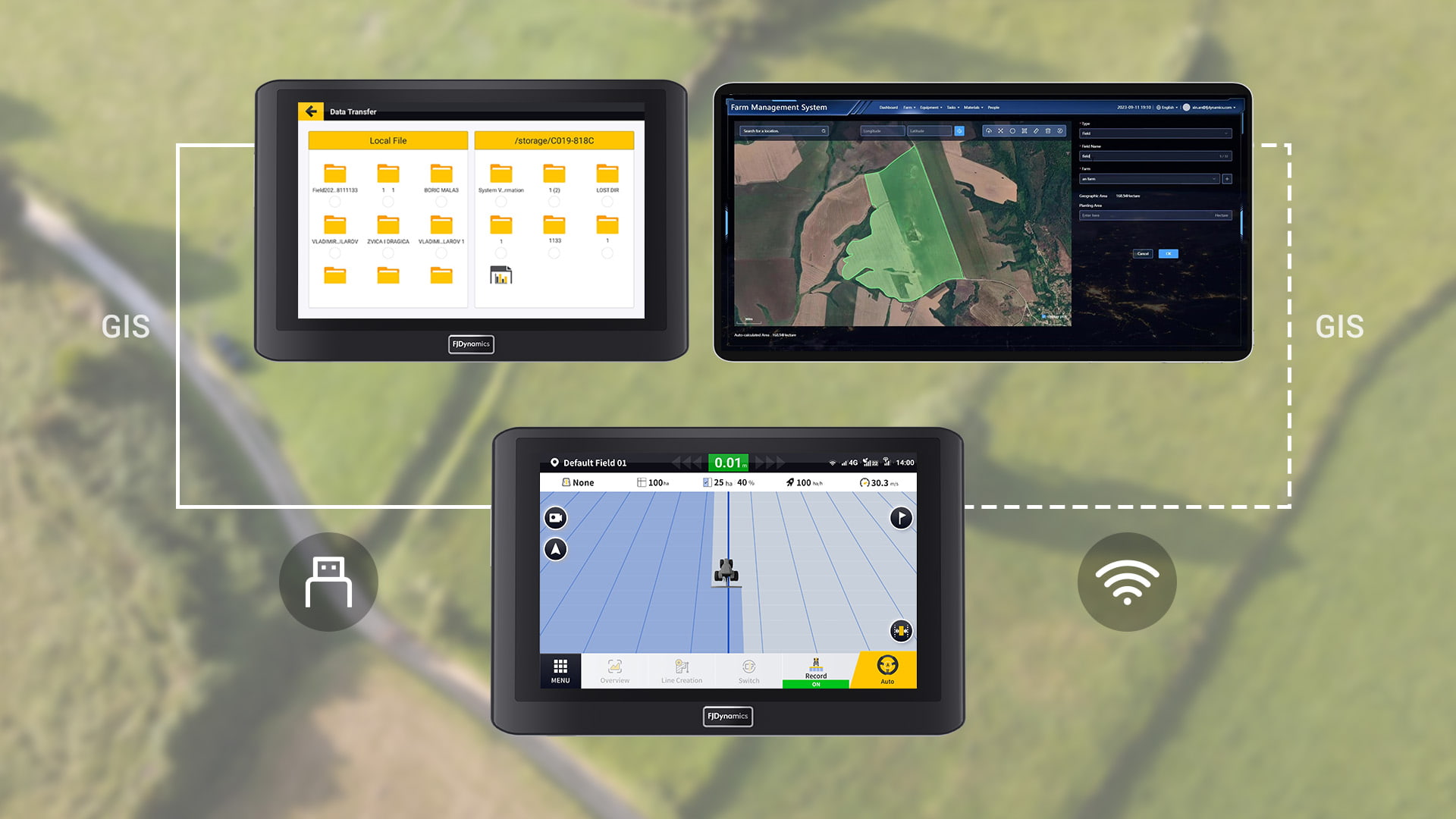 GIS information transfer