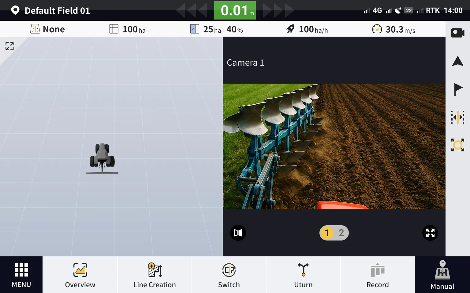 FJD Wired Camera mounted on machinery