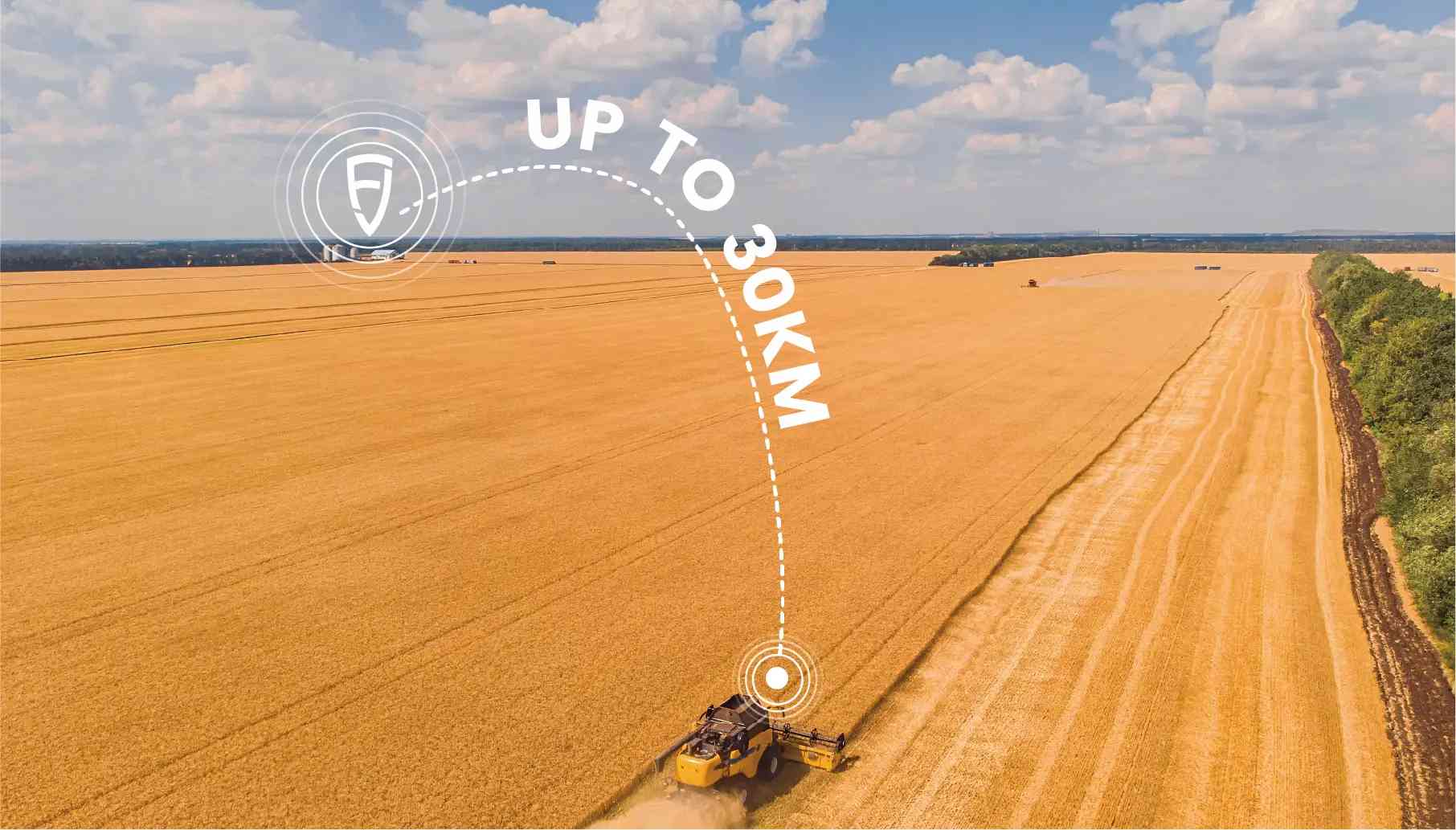 FJD N20 up to 30 km signal coverage