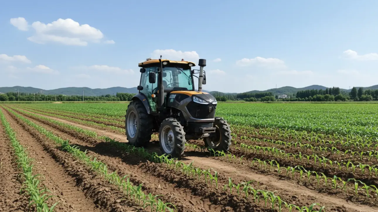 FJD 360 OmniView on a high-horsepower tractor